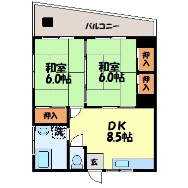 小島マンション 間取り