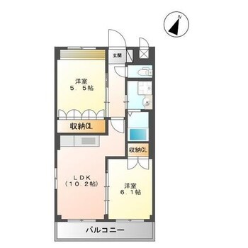 エミアリーⅡ 間取り