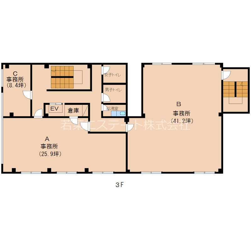 若菜トレードビル 3f A C号室 久留米市東町 店舗 区画 3階 26 62万円 久留米市の不動産 賃貸 売買 管理のことなら若菜エステート 若菜トレードビル 3f A C号室 久留米市東町 店舗 区画 3階 26 62万円 久留米市の不動産 賃貸 売買 管理のことなら若菜エステート