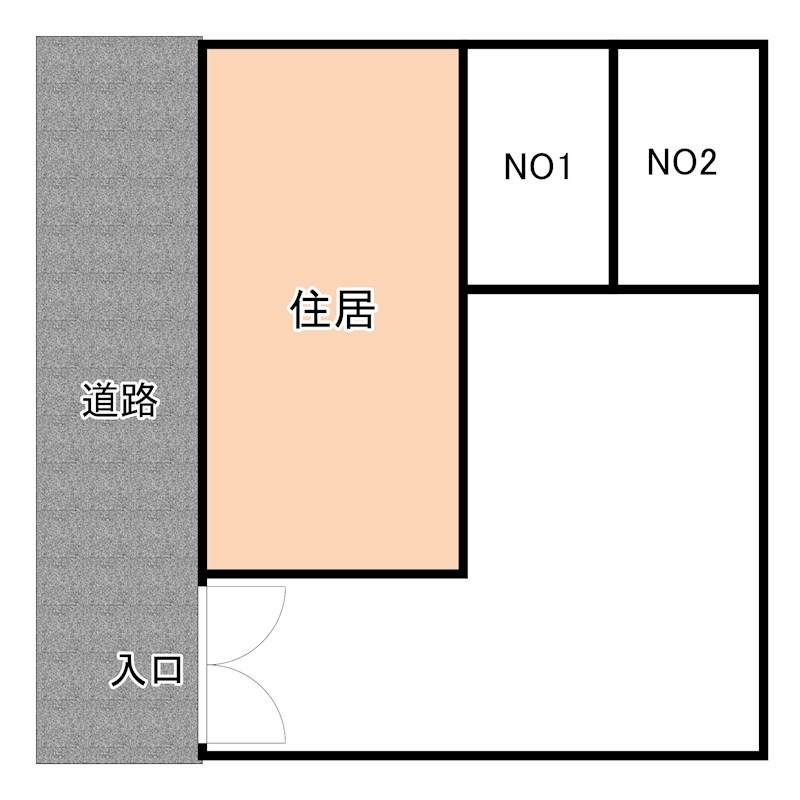 田中方駐車場Ｂ 間取り
