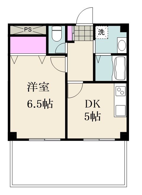 VIPSビル 506号室 間取り