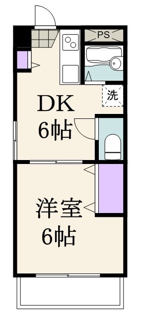 グローブレジデンス本八幡 405号室 間取り