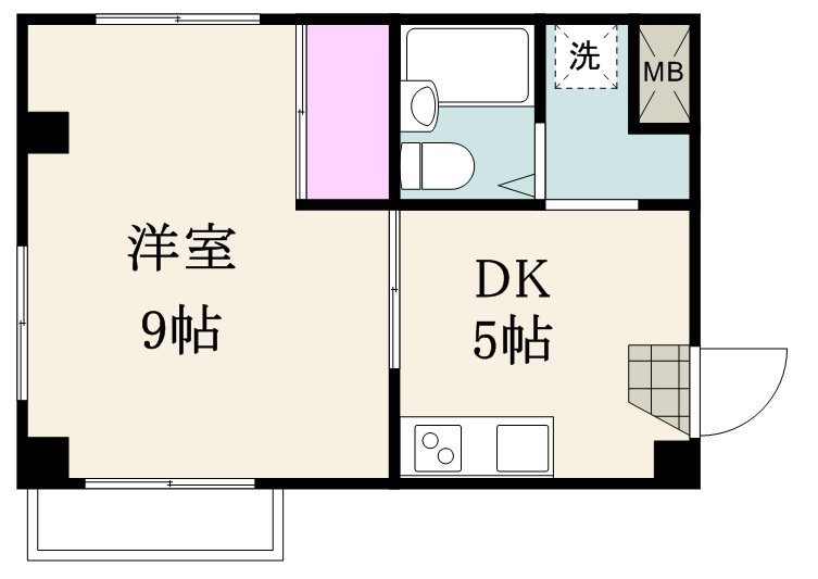 グローブビル早稲田 302号室 間取り