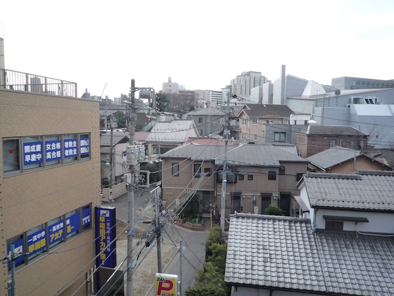 グローブビル早稲田 ベランダ