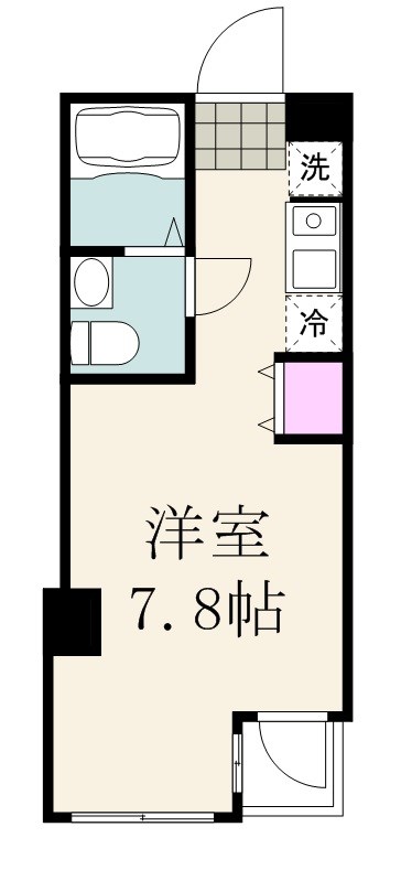 エルシオンTAKEDA 201号室 間取り