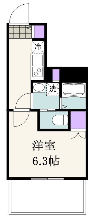 ルネ文京白山 101号室 間取り