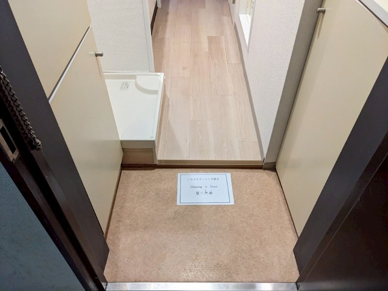パレス清澄 玄関