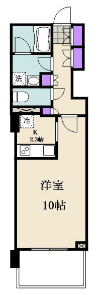 パークホームズ松戸セントラルマーク 202号室 間取り