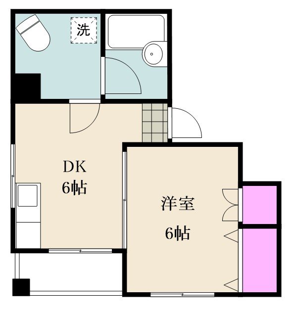 コート２９２１ 302号室 間取り