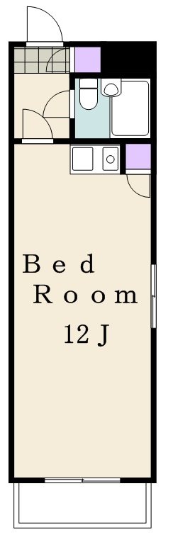 シェルボ下北沢 303号室 間取り