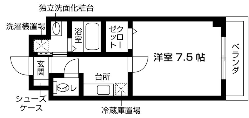 シャルマントゥール 間取り