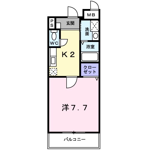 シャン・ド・フルール 間取り