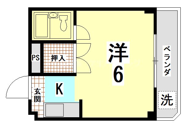川上マンション 間取り