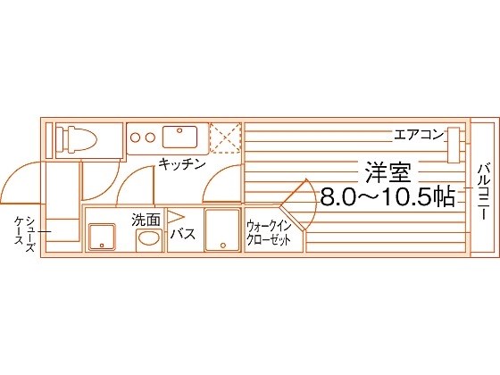 Uni E&amp;#39;terna 京都壬生 間取り図