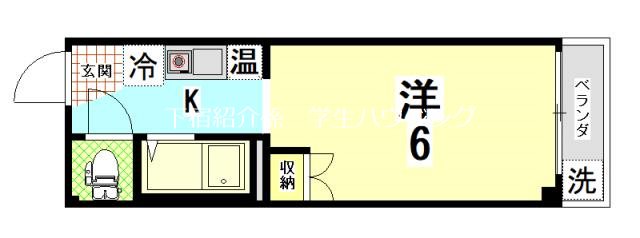 パープルバンブー 間取り図