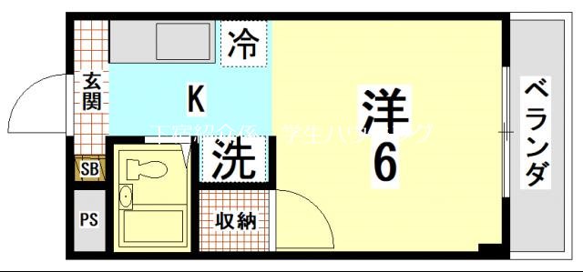 ドメーヌ南大路 間取り図