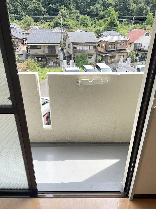 コーポフローレル ベランダ