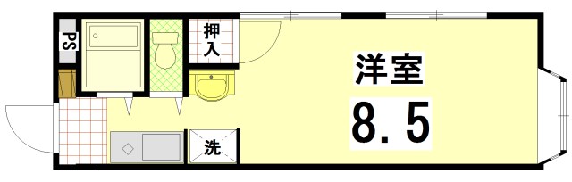 プチフルール 間取り図