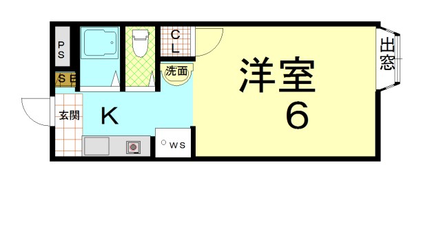 プチフルール 間取り図