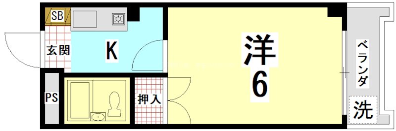 メゾンドジュネス 間取り図
