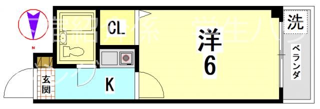 ハイツ静市 間取り図