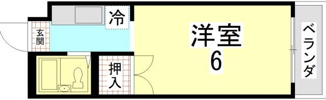 コーポラス前田 間取り図