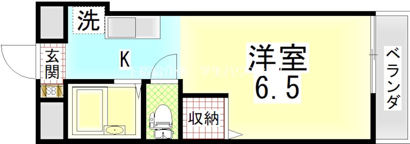 ヴィラ北大路 間取り