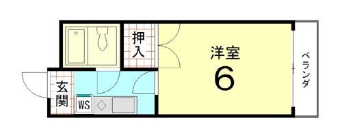 グレース紫竹 間取り図