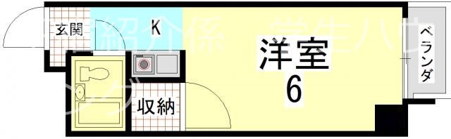 メゾン紫野 間取り