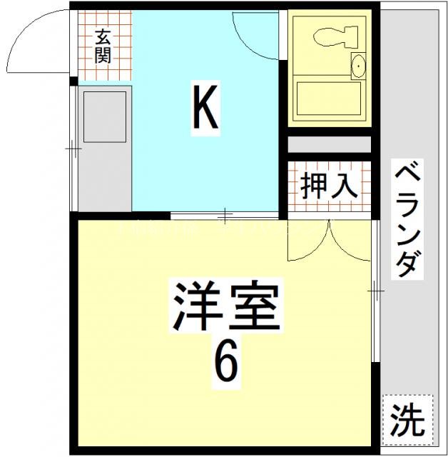 葵ハイツ 間取り図