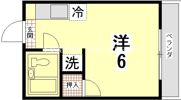 ヴィラスモールパイン 間取り図