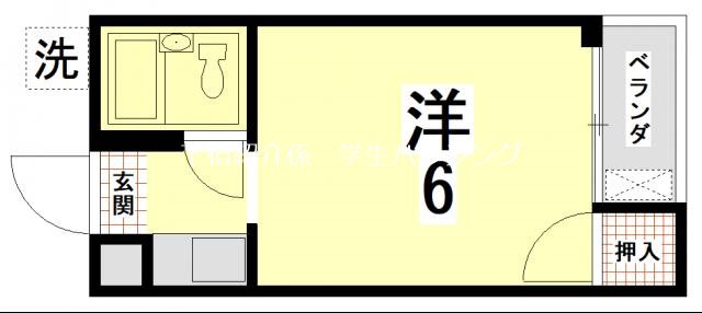 ハイツ高畠 間取り図