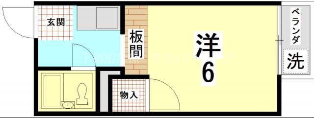 花園橋ハイツ 間取り図