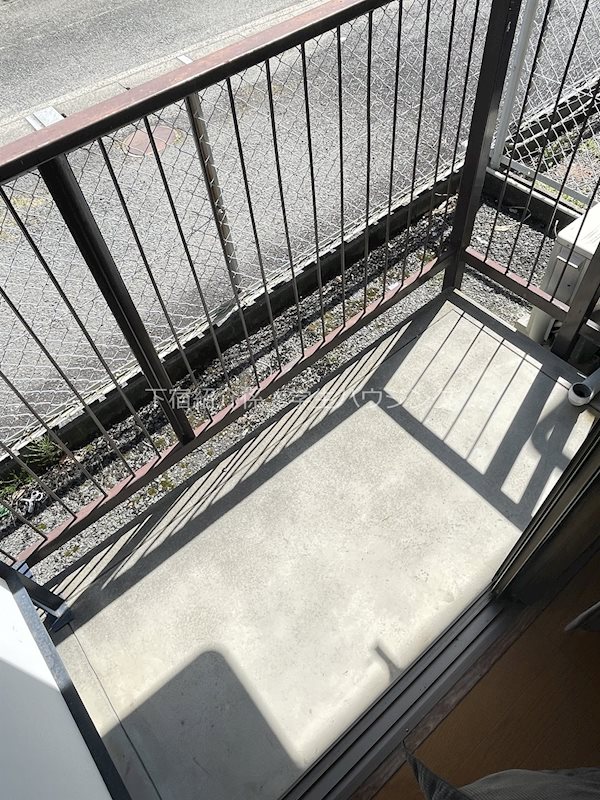 花園橋ハイツ ベランダ