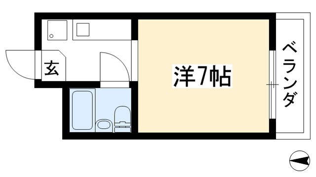 レジデンス太田Ⅰ 間取り