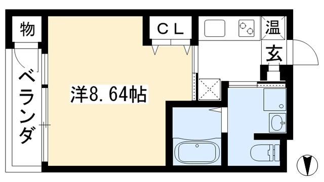 Mur Kamogawa 間取り図