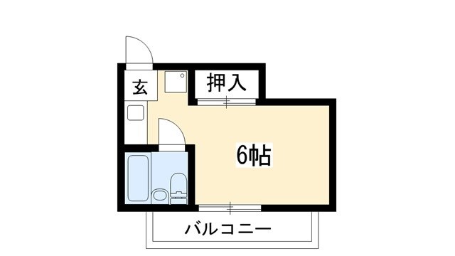 ハイツ島田 間取り図