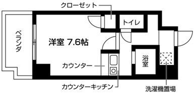 ラ・ヴィーダ 間取り図
