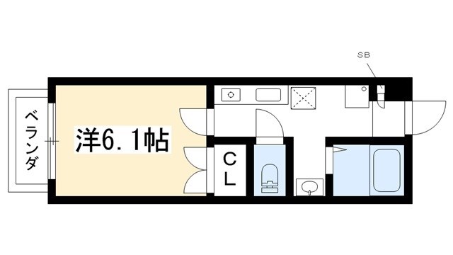 カーサやんちゃひめ 間取り図