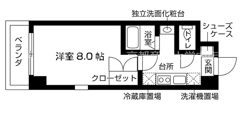 ECO・VILLAGE北山 間取り図