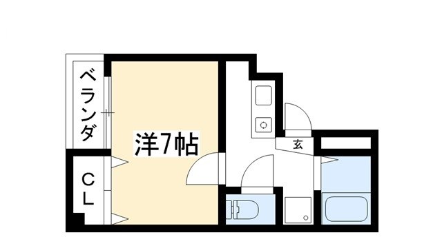 ドミール北山 間取り図