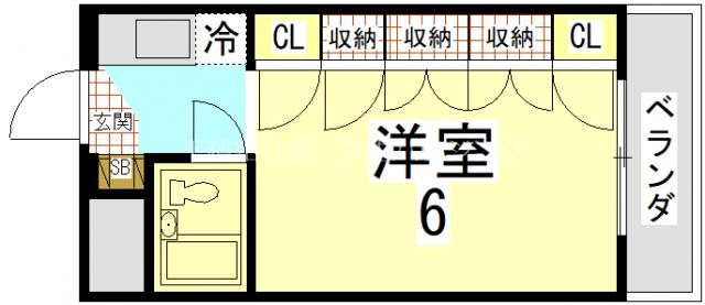 ベルメゾン・ルリ 間取り