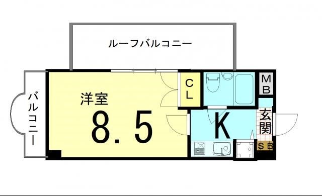 メゾンエスポワールハツダ 玄関