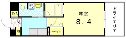 vivi紫野 間取り図