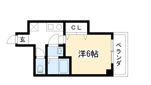 ハイツカメリア 間取り図