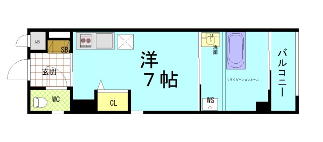 ブローニュかもがわ 間取り