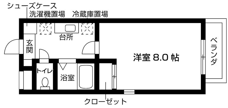 パレシャルマン 間取り図