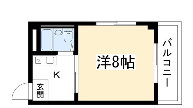 アベニュー上賀茂 間取り図