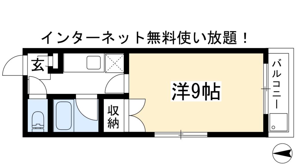 ナイス市原24 間取り図