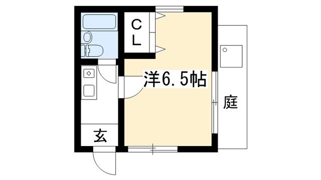 ELLE山内 間取り図